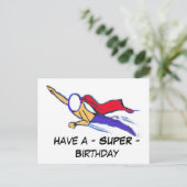 Verjaardagskaart (klant) - SUPER Briefkaart (Staand voorkant)