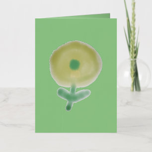 VERJAARDAGSKAART KUNST EN ONTWERP FOLIE WENSKAART