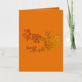 VERJAARDAGSKAART KUNST&ONTWERPSTIJLEN FOLIE WENSKAART