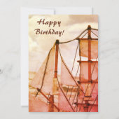 Verjaardagskaart 'Leven is een Reis' Kaart (Achterkant)