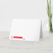 Verjaardagskaart Lieveheersbeestje Kaart (Achterkant)