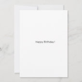 Verjaardagskaart met ballonfeest! kaart (Achterkant)