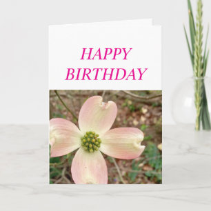 Verjaardagskaart met felicitatie. kaart