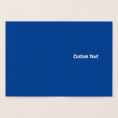 Verjaardagskaart met folie Happy B-day Kaarten (Binnen)