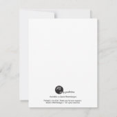 Verjaardagskaart met grappige struisvogel kaart (Achterkant)