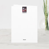 Verjaardagskaart met Groot Licht Custom Kaart (Achterkant)