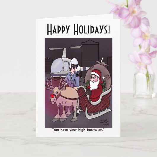 Verjaardagskaart met Groot Licht Custom Kaart (Orchidee)