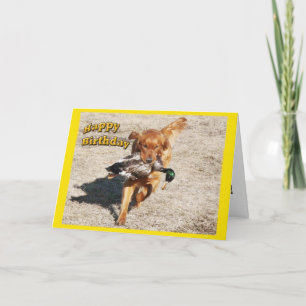 Verjaardagskaart met hond kaart