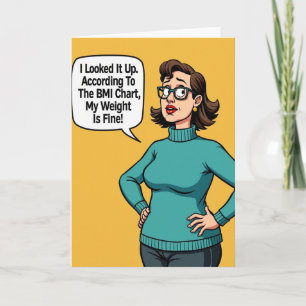 Verjaardagskaart met humoristische boodschap kaart
