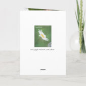 Verjaardagskaart met leuke bloemen. kaart (Achterkant)