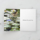 Verjaardagskaart met leuke bloemen. kaart (Binnen)