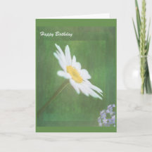 Verjaardagskaart met leuke bloemen.