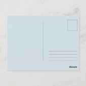 Verjaardagskaart met leuke Boston Terrier Briefkaart (Achterkant)