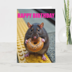 Verjaardagskaart met Pastry Critter Kaart