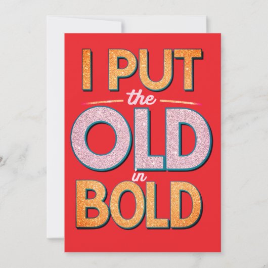 Verjaardagskaart met pit kaart (Voorkant)