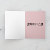 VERJAARDAGSKAART MET REGENBOOGHART KAART (Binnen)