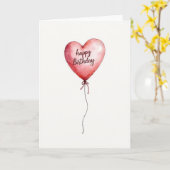 Verjaardagskaart met roze gradiënt kaart (Gele Bloem)