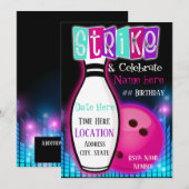 Verjaardagskaart met Strike Kaart (Voorkant / Achterkant)
