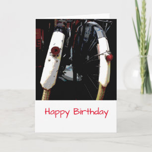 Verjaardagskaart met vintage Hollandse fietsen Kaart