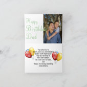 Verjaardagskaart met vouw voor timmerman kaart (Binnen)