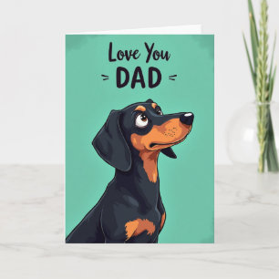 Verjaardagskaart met warme pup-art kaart