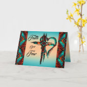 Verjaardagskaart met Zuidwestkruis Kaart (Gele Bloem)