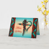 Verjaardagskaart met Zuidwestkruis Kaart (Gele Bloem)