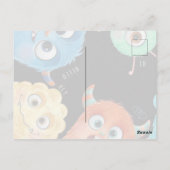 verjaardagskaart monsters inc briefkaart (Achterkant)