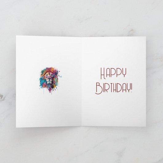 Verjaardagskaart "Papa is 85" Kaart (Binnen)