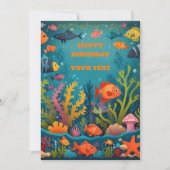 Verjaardagskaart - Personaliseer verjaardagskaart Kaart (Voorkant)