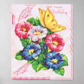  verjaardagskaart poster (Voorkant)