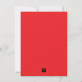 Verjaardagskaart Printbare Kaart – Minimaal Design (Achterkant)