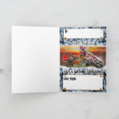 Verjaardagskaart proeffietsen kaart (Binnen)