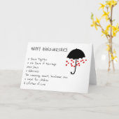 Verjaardagskaart "Raining Love" Kaart (Gele Bloem)