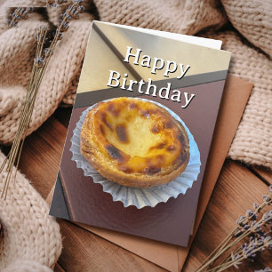 Verjaardagskaart Reizen Pastel de Nata Portugal Fo Kaart