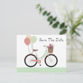 Verjaardagskaart Save The Date Briefkaart (Staand voorkant)
