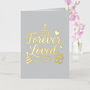 🎉 Verjaardagskaart – Schattig & Leuk om te Vieren Folie Wenskaart