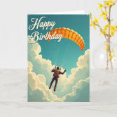 Verjaardagskaart Sky Adventurer Kaart (Gele Bloem)