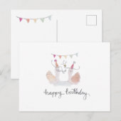 Verjaardagskaart Slak Briefkaart (Voorkant / Achterkant)