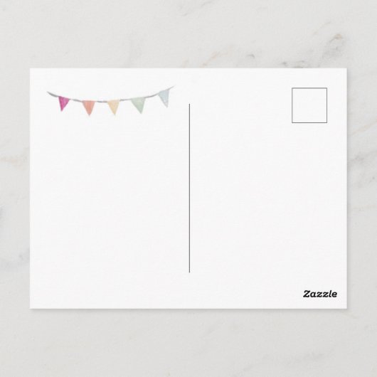 Verjaardagskaart Slak Briefkaart (Achterkant)