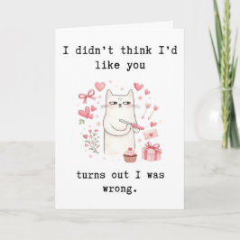 Verjaardagskaart, Snarky Valentijnskaart voor Kaart