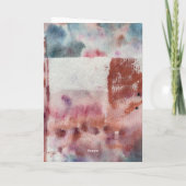 Verjaardagskaart Soft Chaos Kaart (Achterkant)