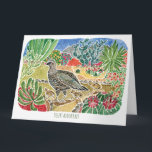 Verjaardagskaart Special Friend Desert Quail Kaart<br><div class="desc">Dit heldere, kleurrijke woestijnlandschap met een moerquail en haar schattige, eigenaardige jongen, zal de ontvanger een glimlach ontlokken. Het bevat de quote: "Het leven is bedoeld voor goede vrienden en geweldige avonturen! " Bewaar de quote en de verjaardagswens, of personaliseer deze kaart met je eigen bericht. Bestel er een of...</div>