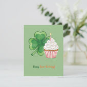 Verjaardagskaart St. Patrick Feestdagenkaart (Staand voorkant)