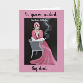 Verjaardagskaart, standaard, 5" x 7" gevouwen kaart