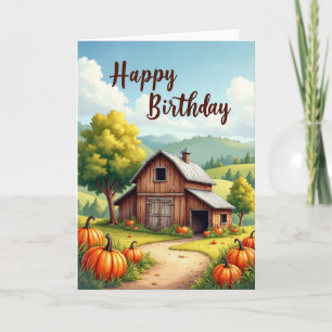 Verjaardagskaart Sweet Autumn Kaart