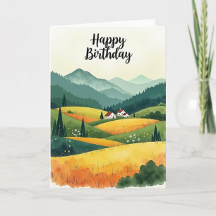 Verjaardagskaart Sweet Birthday Vista Kaart