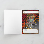 Verjaardagskaart tattoo machine kaart (Binnen)