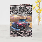 Verjaardagskaart telt douane kaart (Gele Bloem)