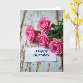 Verjaardagskaart Tender Bloom Kaart (Gele Bloem)